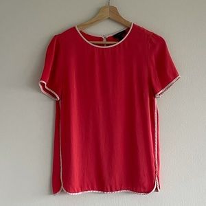 J. Crew Fuscia Blouse